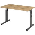 Schreibtisch 120x67,2cm Asteiche/Gr