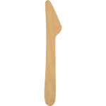 Messer Holz Pure 16,5cm 100ST braun