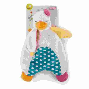 Schmusetuch Gans Gilli 26x25cm beige