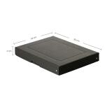 VERSCHIEDENE Aufbewahrungsbox A4/40mm schwarz