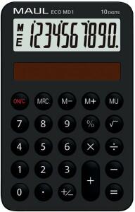 Taschenrechner Solar ECO MD1 schwarz