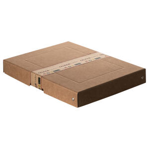 VERSCHIEDENE Aufbewahrungsbox A4/40mm natron-braun