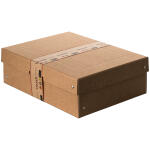 VERSCHIEDENE Aufbewahrungsbox A4/100mm natron-braun