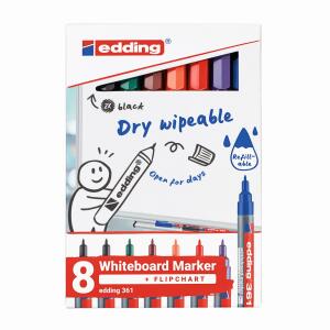 Edding Whiteboard-Marker 361 8er-Set sortiert neu