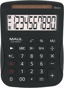 Tischrechner Solar ECO MJ 555 schwarz