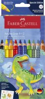 Faber Castell Buntstift Grip Jumbo 5,3 mm Dino 8+2 Etui