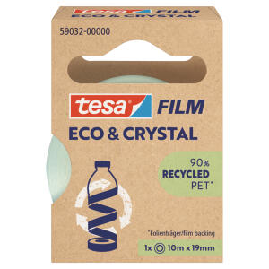 Klebefilm PET ECO & CRYSTAL kristallklar