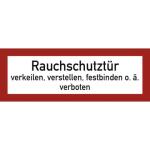 Schild Rauchschutztür Folie