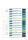 Durable Ordnerregister A4 hoch 12tlg farbige beschriftbare Taben