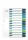 Durable Ordnerregister A4 hoch 12tlg farbige beschriftbare Taben