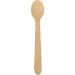 Kaffeelöffel Holz Pure 11cm 100ST braun