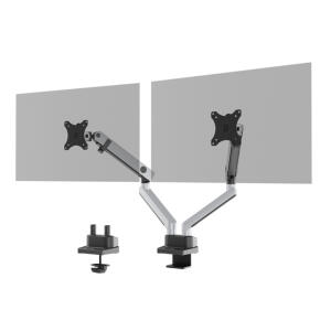 Durable Monitorarm si Tischklemme für 2 Monitore bis 32 Zoll