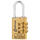 Vorhangschloss Combi Lock 80 messing