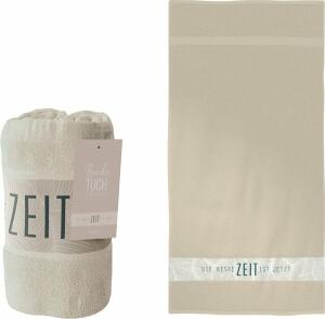Badetuch Feder beige