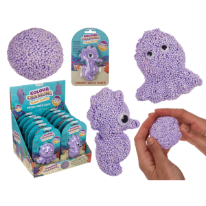 OOTB Farbwechselnde Schaum-Knete Seepferdchen und