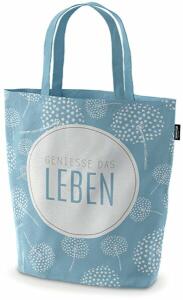 Shopper Pusteblume hellblau