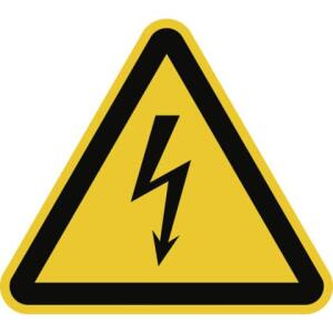 Schild Warnung vor elektrischer Spannung
