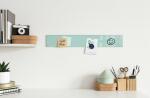 SIGEL GL123 Glas-Magnettafel Artverum - aquamarin - 12 x 78 x 1,50 cm