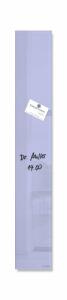 SIGEL GL109 Glas-Magnettafel Artverum - lavendel - 12 x 78 x 1,50 cm - polierte Ecken - Sicherheitsglas (ESG), Stahl - GS-geprüft
