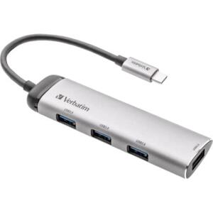 USB-Hub 3.1-C silber