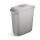 Abfallsammler+Deckel PP im SET 60 L grau