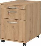 Rollcontainer 42,8x58x59cm  Asteiche