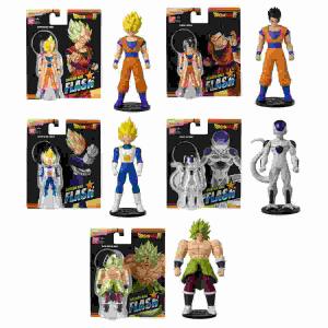 BANDAI Dragon Ball  Flash Series 10cm, 5fach sortiert: Goku, Vegeta, 4th Form, Broly oder Gohan