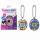 BANDAI Tamagotchi  Original 3fach sortiert, rosa, gelb oder lila, Knopfbatterie enthalten, austauschbar