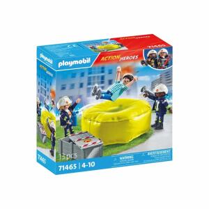 playmobil Feuerwehrleute  mit Luftkissen, mit Aufbewahrungsbox, ab 4 Jahren