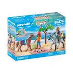 playmobil Reitausflug  an den Strand, mit Amelia und Ben,...