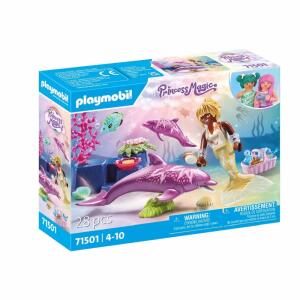 playmobil Princess Magic  Meerjungfrau mit Delfinen, ab 4 Jahren
