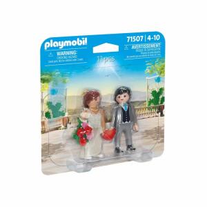 playmobil DuoPack  Hochzeitspaar, mit Herz und Blumenstrauß, ab 4 Jahren