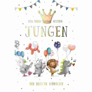 Glückwunschkarte Ereignis  Dem süßen kleinen Jungen, Kurt Eulzer
