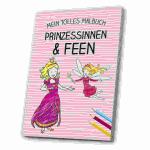 Malbuch Feen &  Prinzessinnen, 64 Seiten mit...