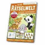 Rätsel für Kinder  Tierwelt, 96 Seiten mit...