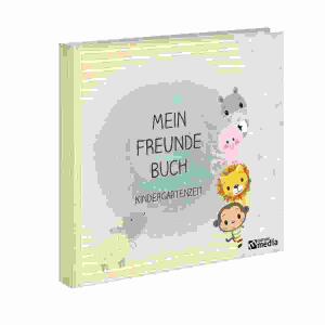 Freundebuch Kindergarten  48 Seiten, 21,0x21,0cm