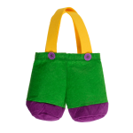 OOTB Filz-Sammeltasche Hasenhose 10 x 9 cm