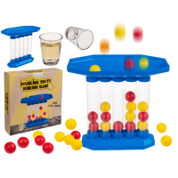 Trinkspiel, Bouncing Shots, ca. 26,5 x 6 cm.