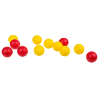 Trinkspiel, Bouncing Shots, ca. 26,5 x 6 cm.