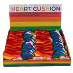 OOTB Plüschherz in Regenbogenfarben Pride