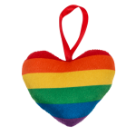 OOTB Plüschherz in Regenbogenfarben Pride
