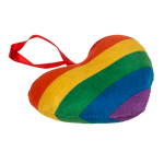 OOTB Plüschherz in Regenbogenfarben Pride