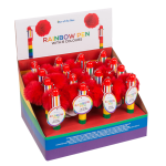 OOTB Kugelschreiber mit 6-farbigen Minen
