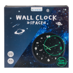 OOTB Wanduhr Space leuchtet im Dunkeln