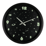 OOTB Wanduhr Space leuchtet im Dunkeln