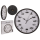 OOTB Wanduhr Skylines 30 x 30 x 38 cm