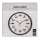 OOTB Wanduhr Skylines 30 x 30 x 38 cm