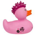 OOTB Punk Quietsche-Ente ca. 10 cm