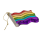 OOTB Glasanhänger  für den Weihnachtsbaum Pride