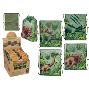 OOTB Fashion-Beutel Dinosaurier 43 x 34 cm